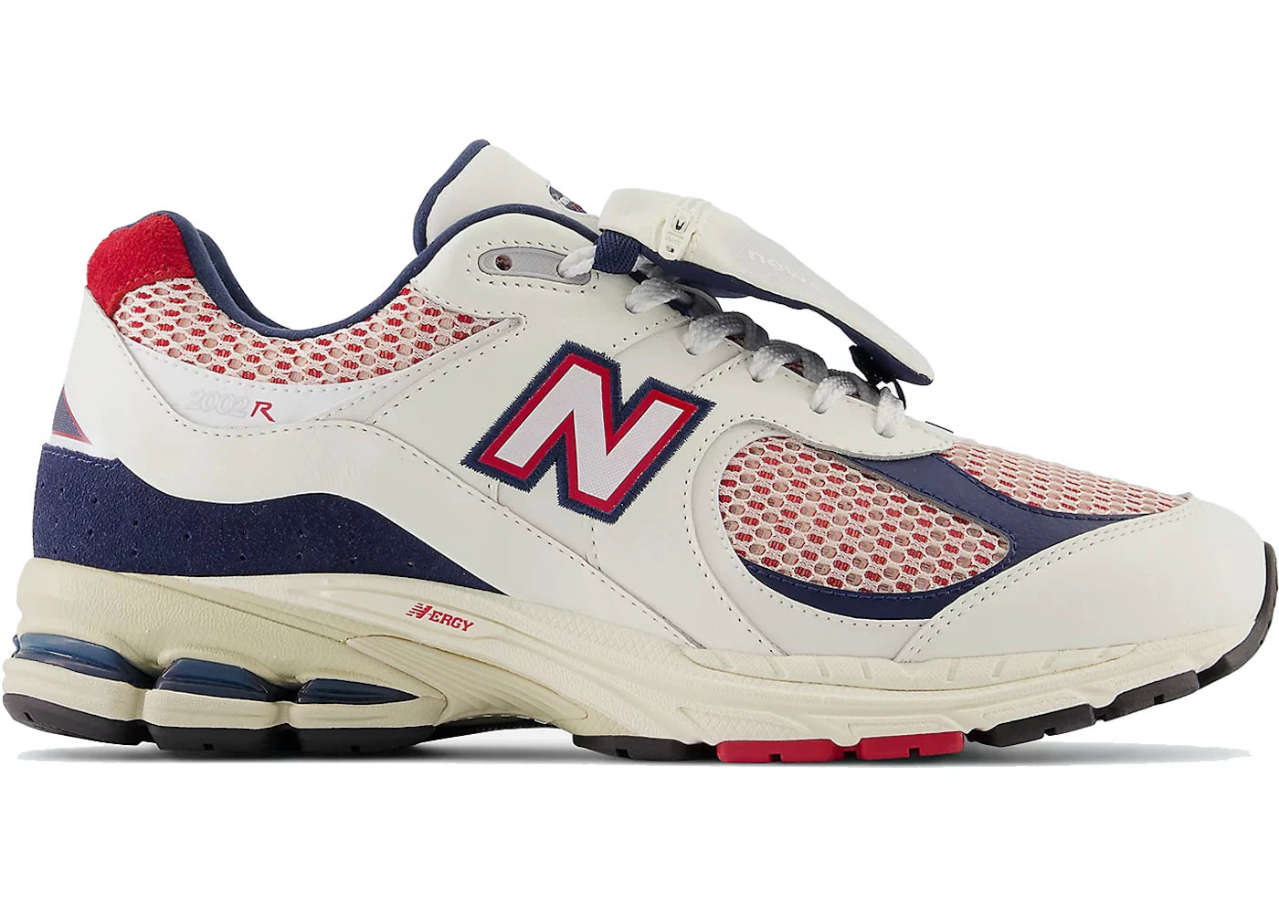 New Balance 2002R Team Red Navy Pouch