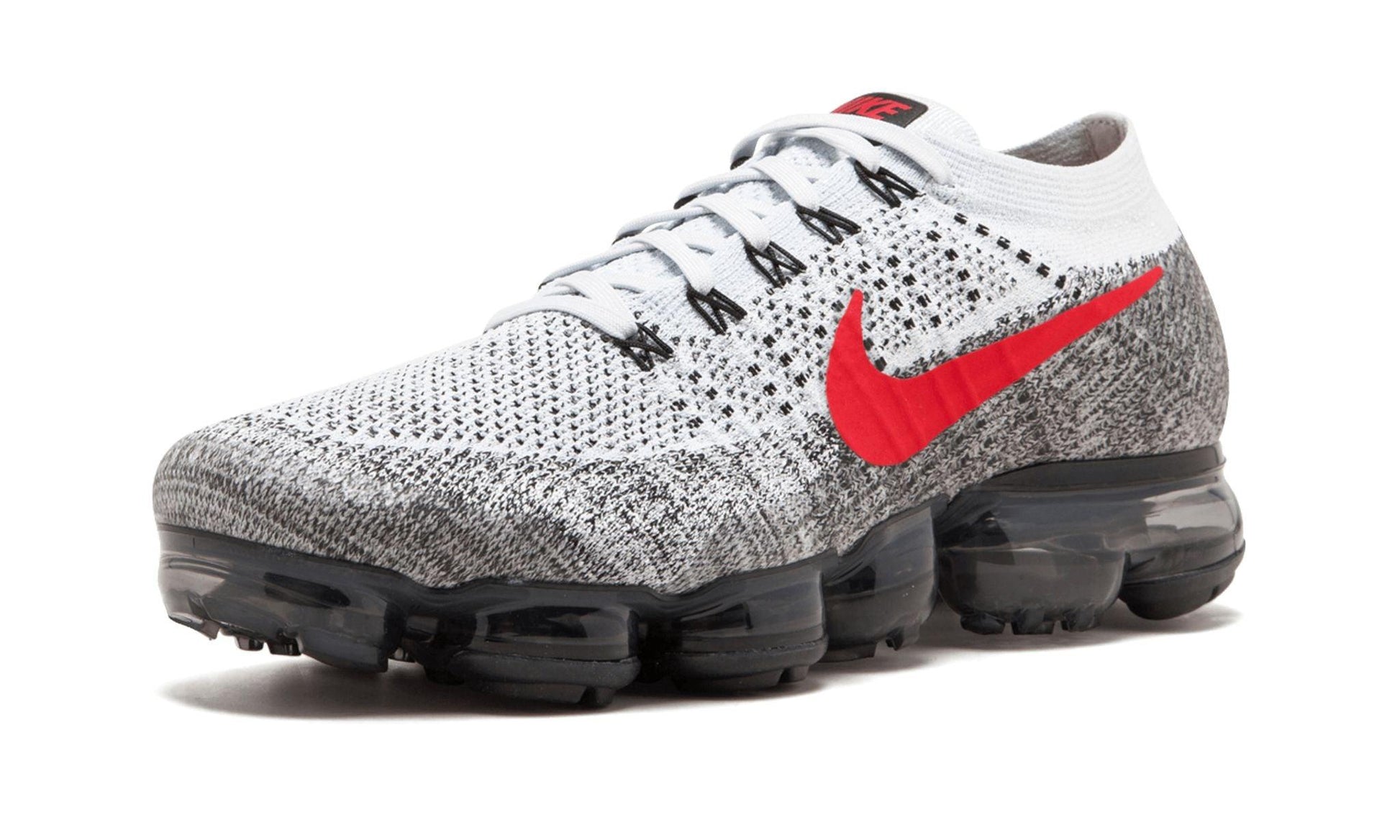 Nike Air VaporMax Platinum Red Black