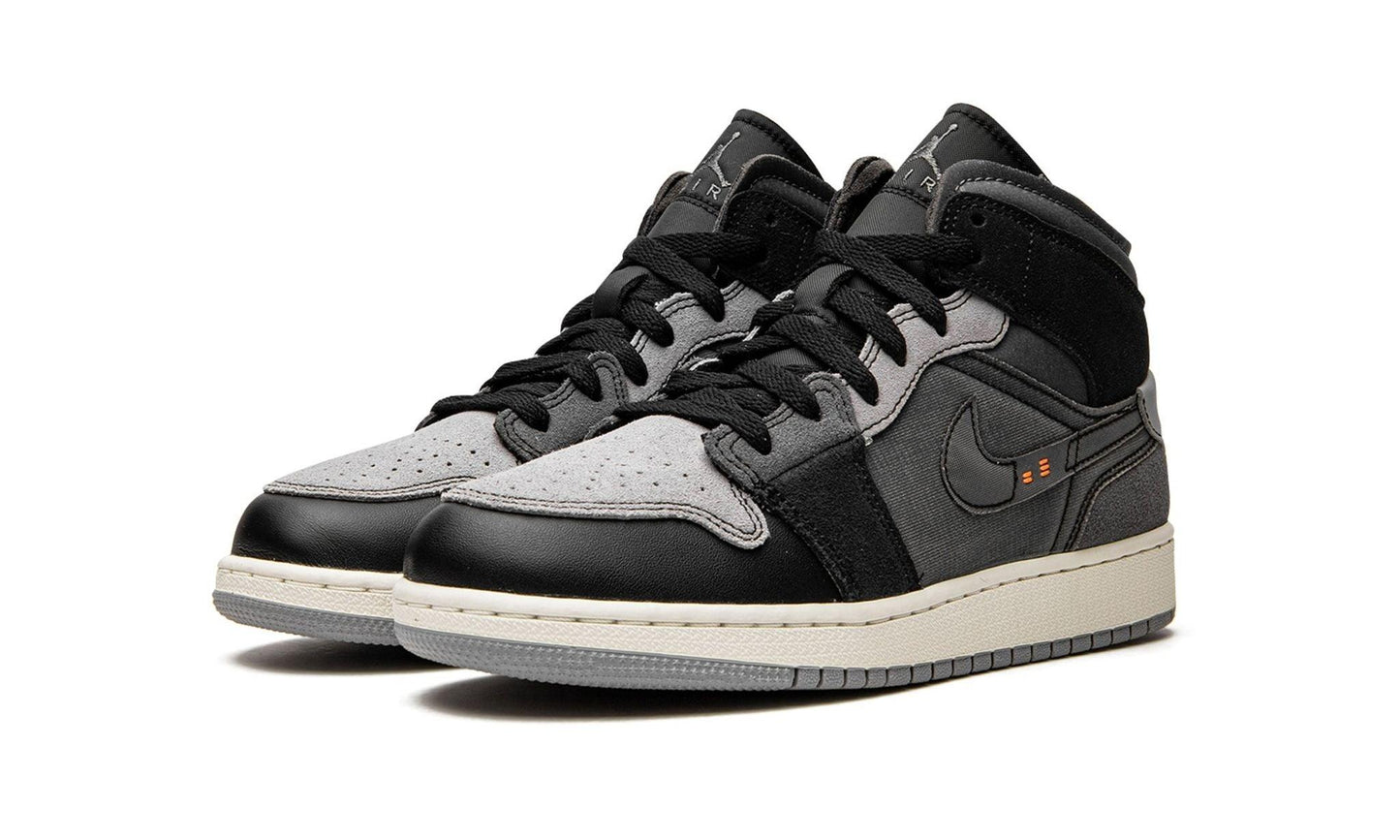 Jordan 1 Mid Craft Inside Out Black (GS)