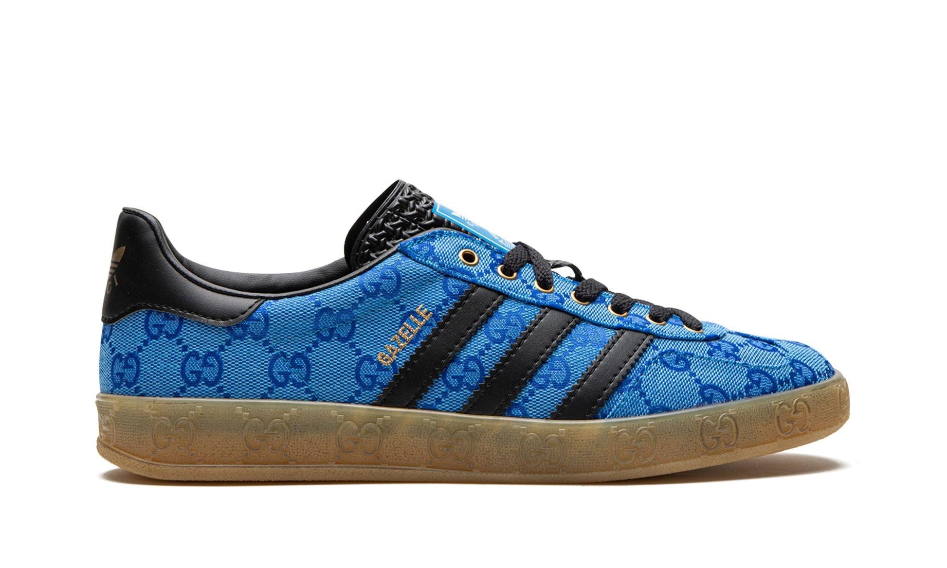 adidas x Gucci Gazelle Blue GG Monogram