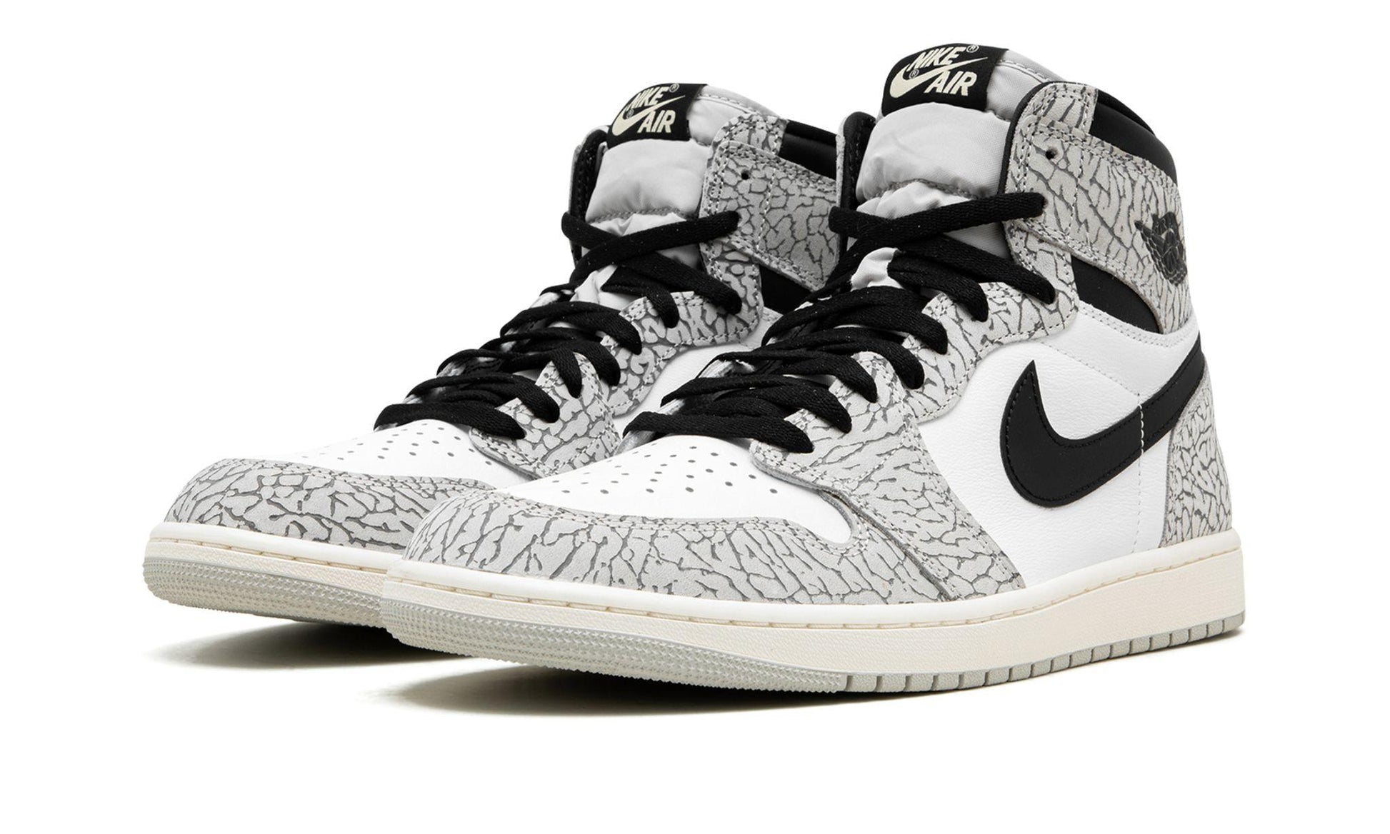 Jordan 1 Retro High OG White Cement