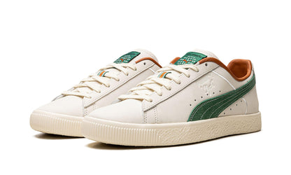 Puma Clyde FG Pristine White Vine Green