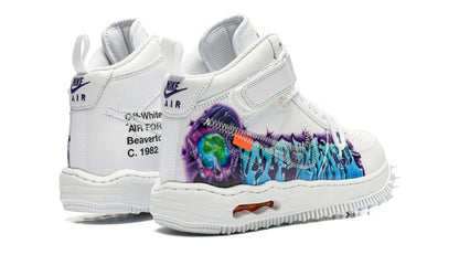 Nike Air Force 1 Mid Off-White Graffiti White