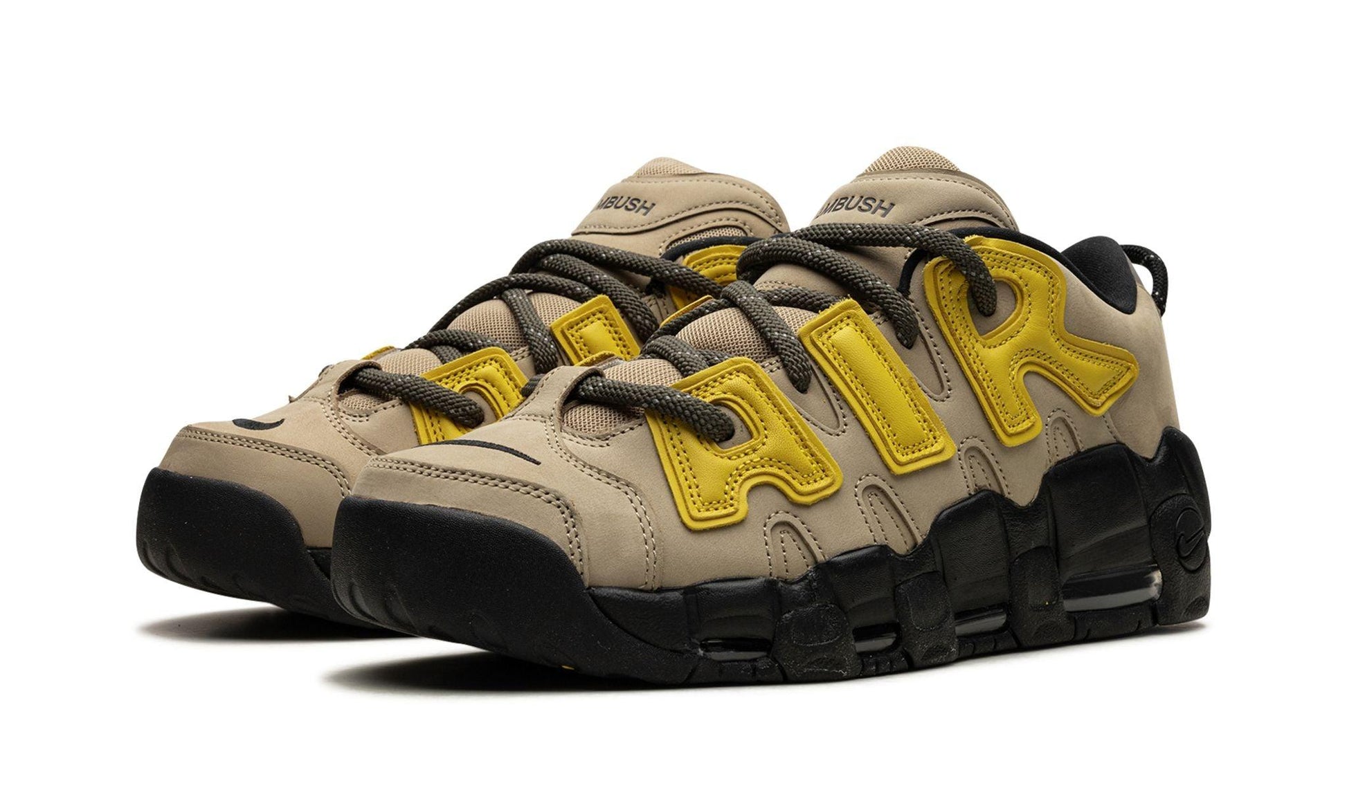 Nike Air More Uptempo Low AMBUSH Vivid Sulfur Limestone