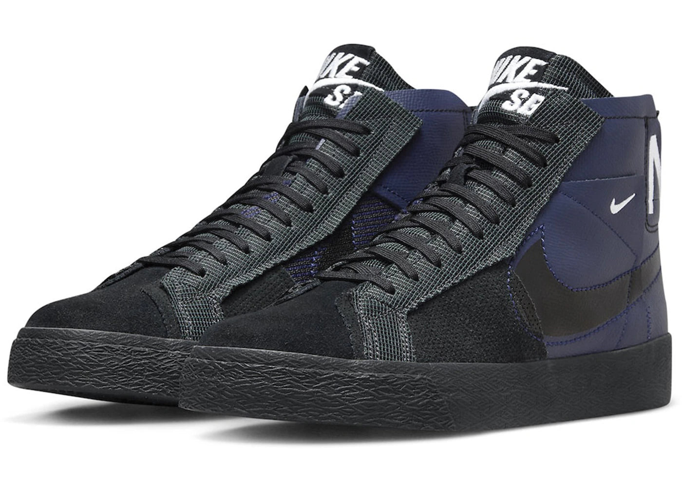 Nike SB Zoom Blazer Mid Premium Deconstructed Midnight Navy