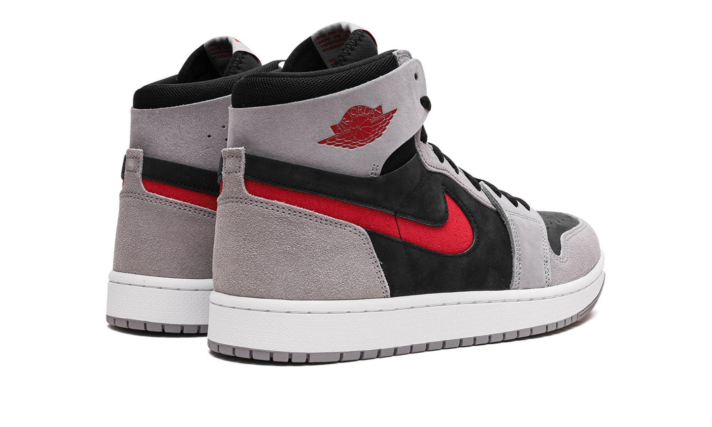 Jordan 1 High Zoom Air CMFT 2 Black Fire Red Cement