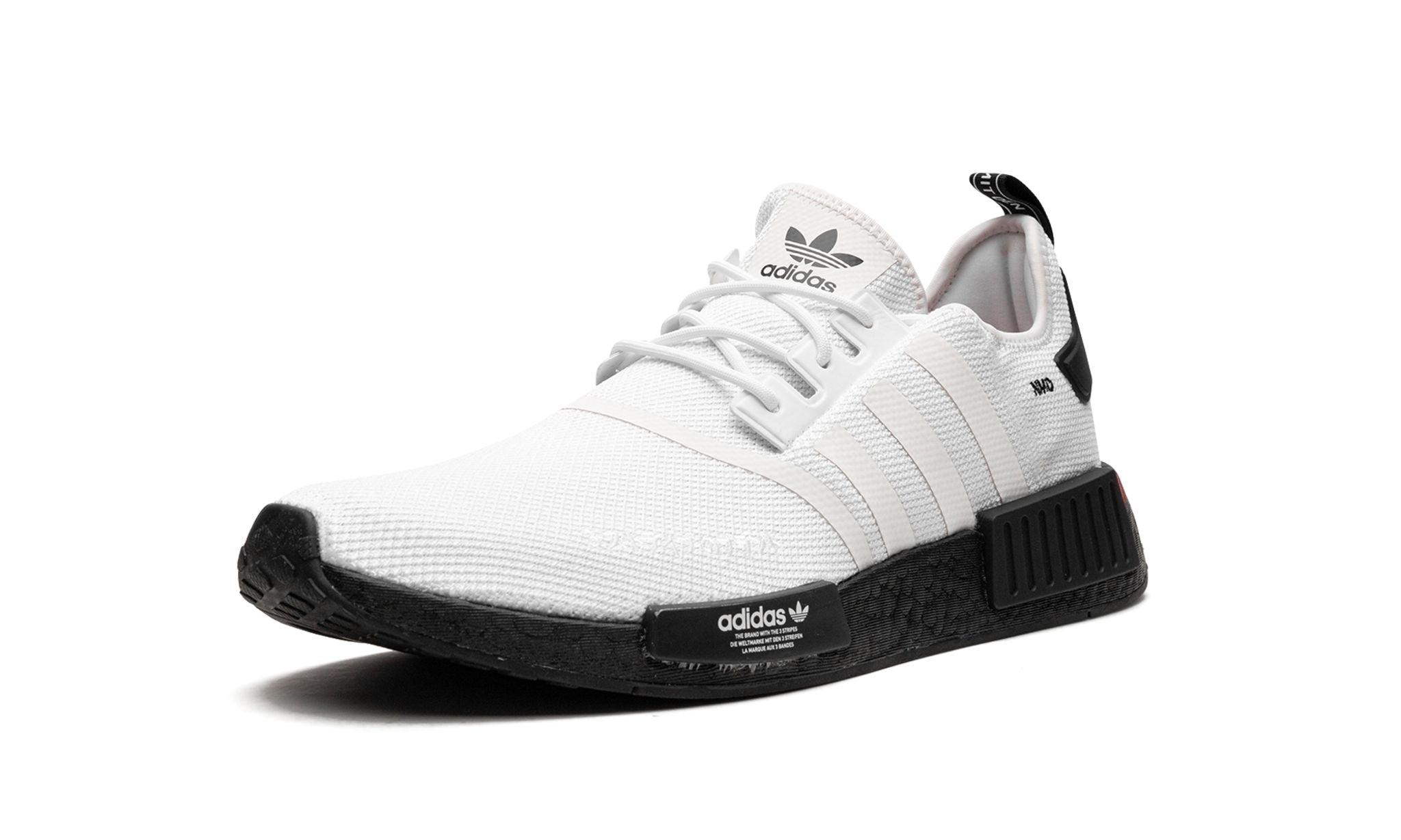 Adidas nmd r1 sale raw white core black