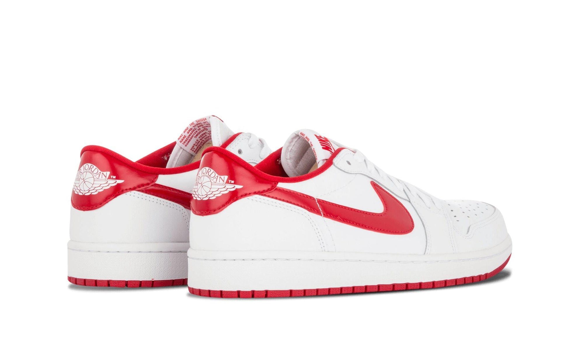 Jordan 1 Retro Low White Varsity Red