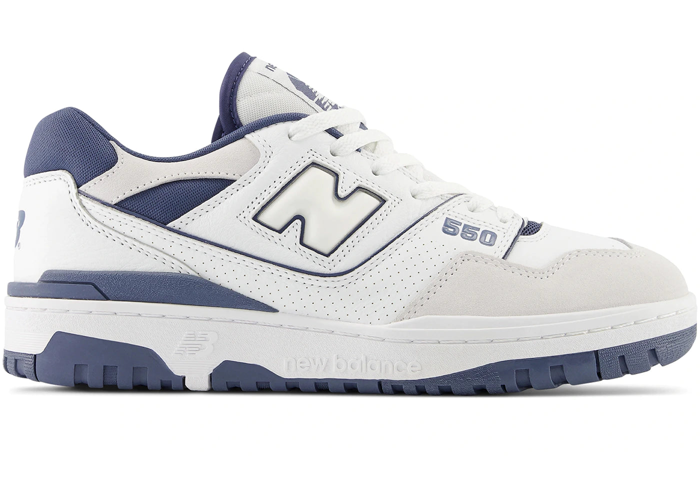 New Balance 550 White Dusty Blue