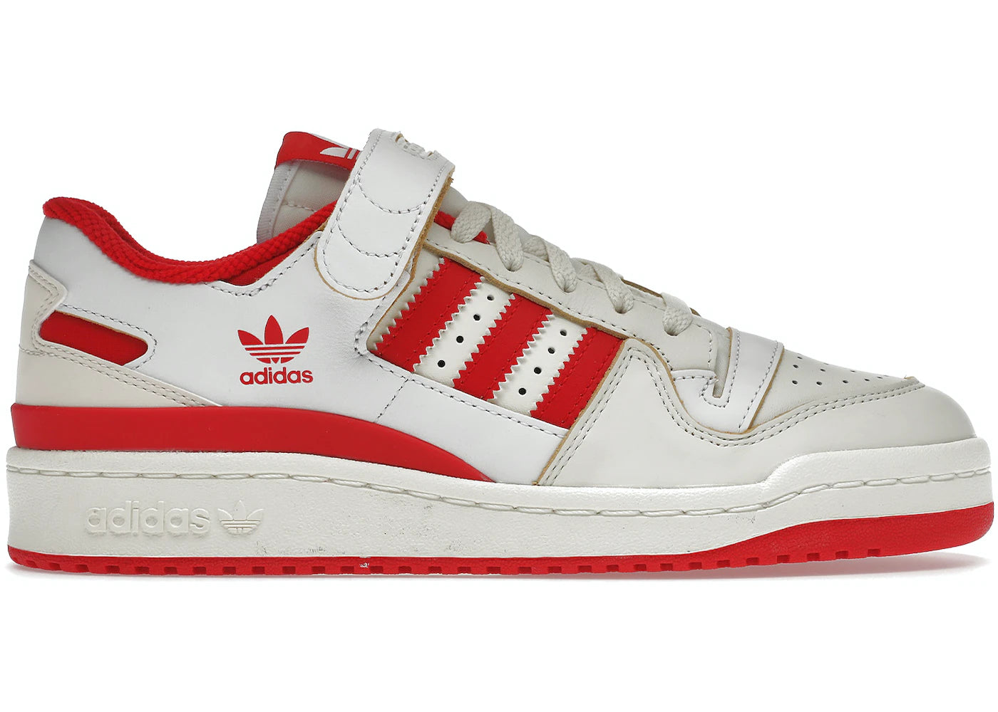 adidas Forum 84 Low Off White Vivid Red Footwear White (Women's)