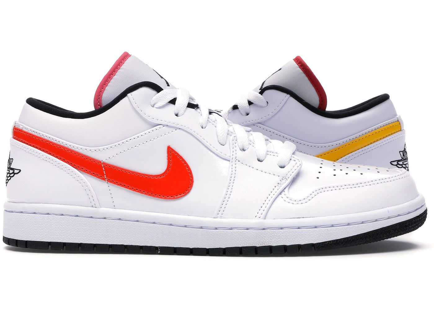 Jordan 1 Low White Multi-Color