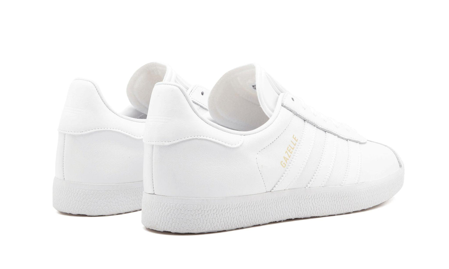 adidas Gazelle White/White-Gold Metallic