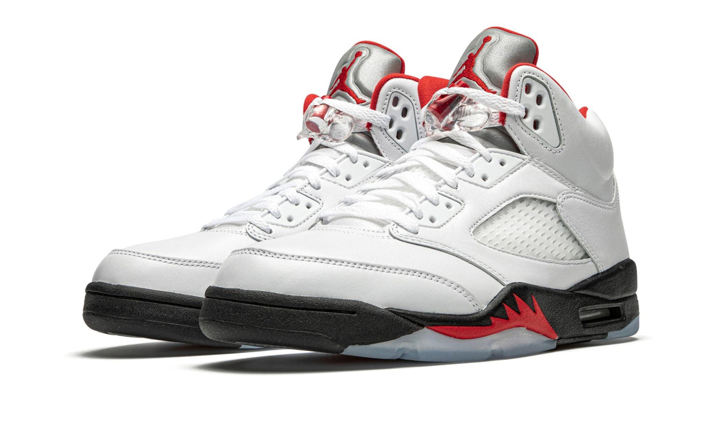 Jordan 5 Retro Fire Red Silver Tongue (2020)