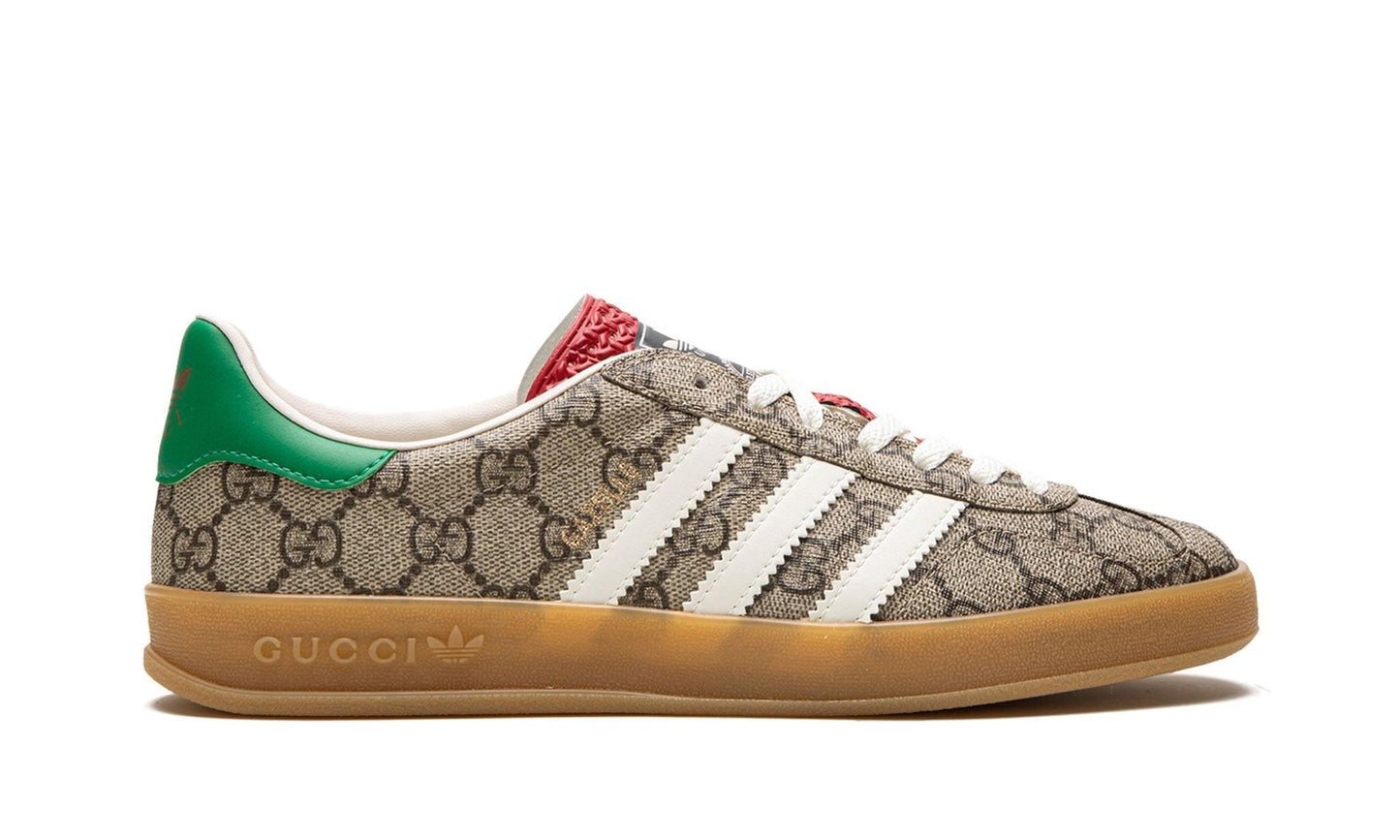 adidas x Gucci Gazelle Beige GG Monogram