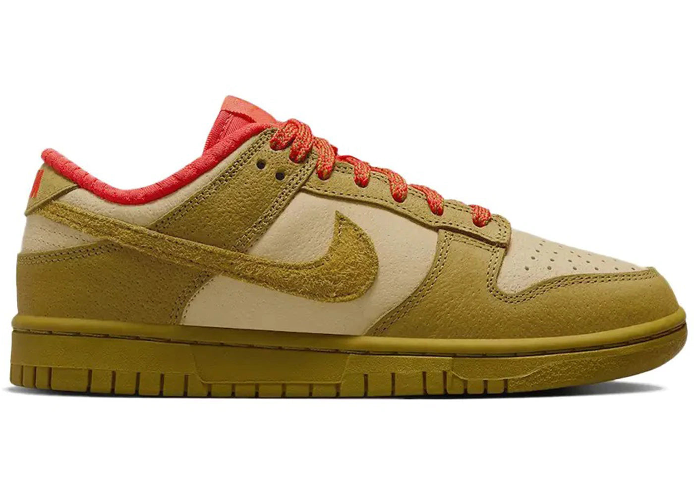 Nike Dunk Low Bronzine Sesame Picante Red (Women's)