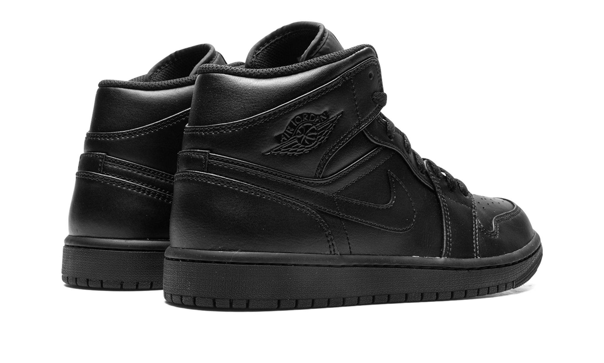 Jordan 1 Mid Triple Black (2022)