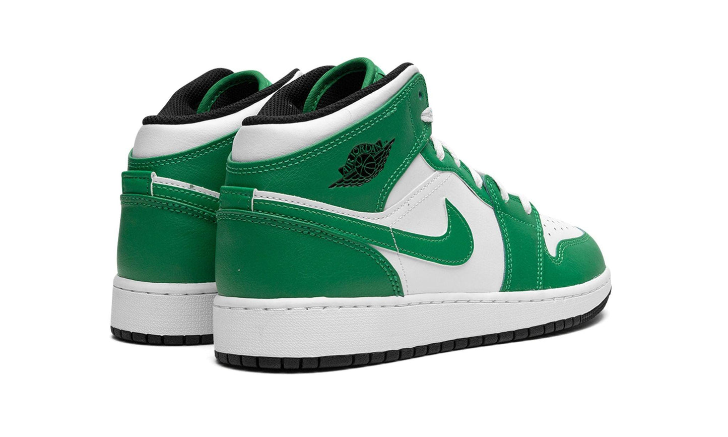 Jordan 1 Mid Lucky Green (GS)