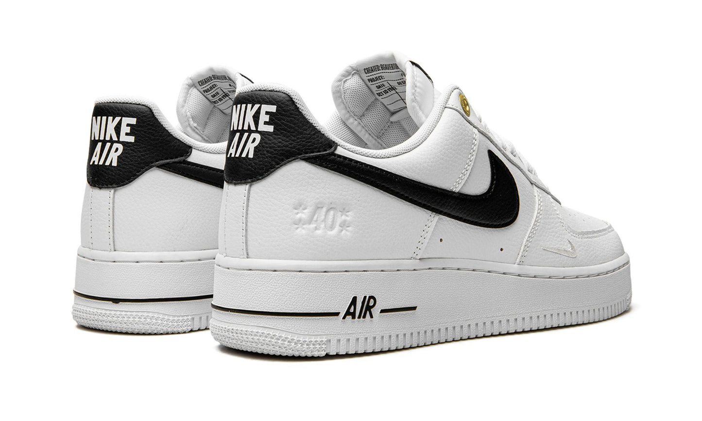 Nike Air Force 1 Low '07 LV8 40th Anniversary White Black