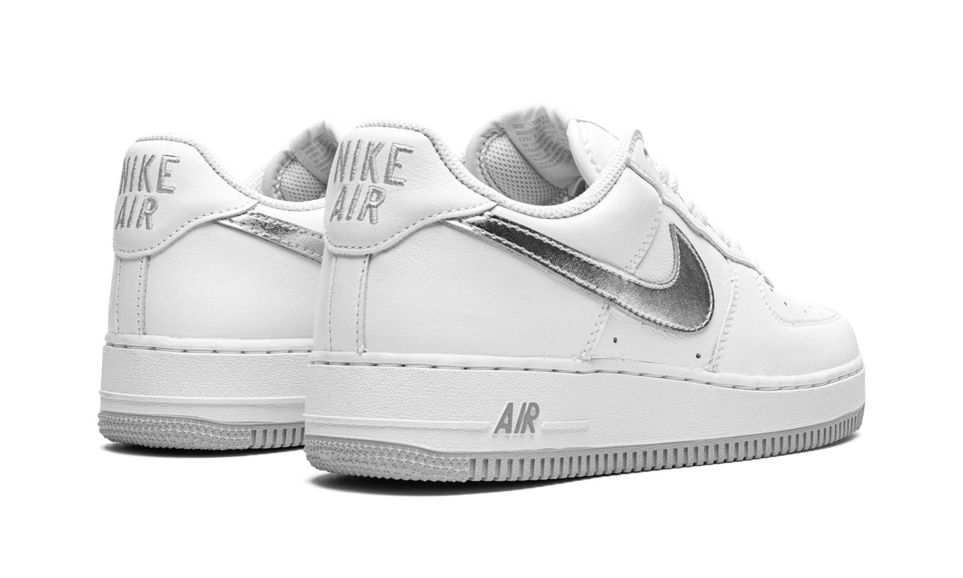 Nike Air Force 1 '07 Low Color of the Month White Metallic Silver