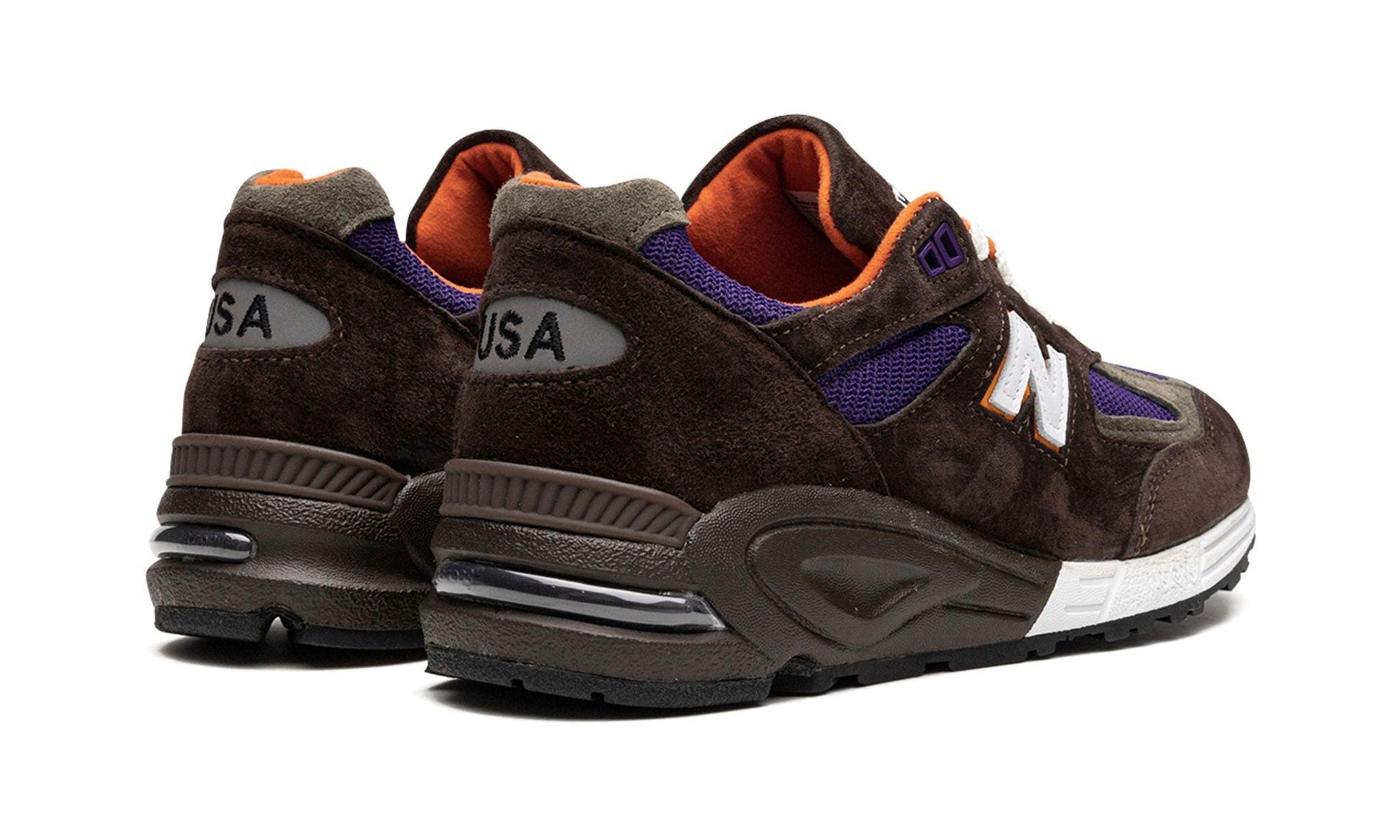 New Balance 990v2 MiUSA Brown Purple