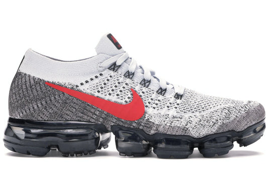 Nike Air VaporMax Platinum Red Black