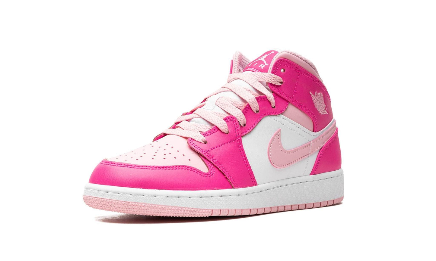 Jordan 1 Mid Fierce Pink (GS)