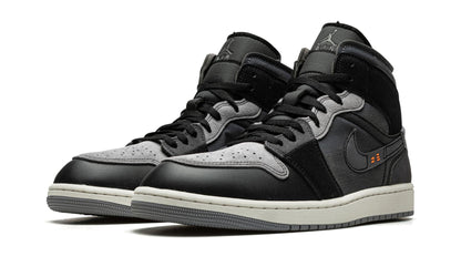 Jordan 1 Mid Craft Inside Out Black