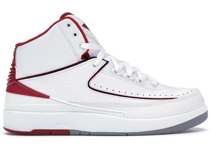 Jordan 2 Retro White Red (2014)